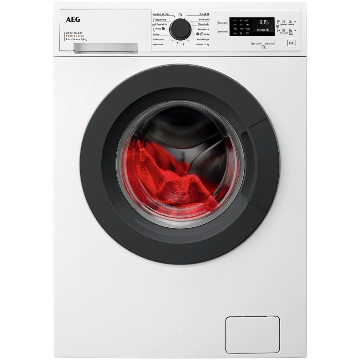 AEG LWK6F86EX Waschtrockner mit integrierter Trockner-Funktion