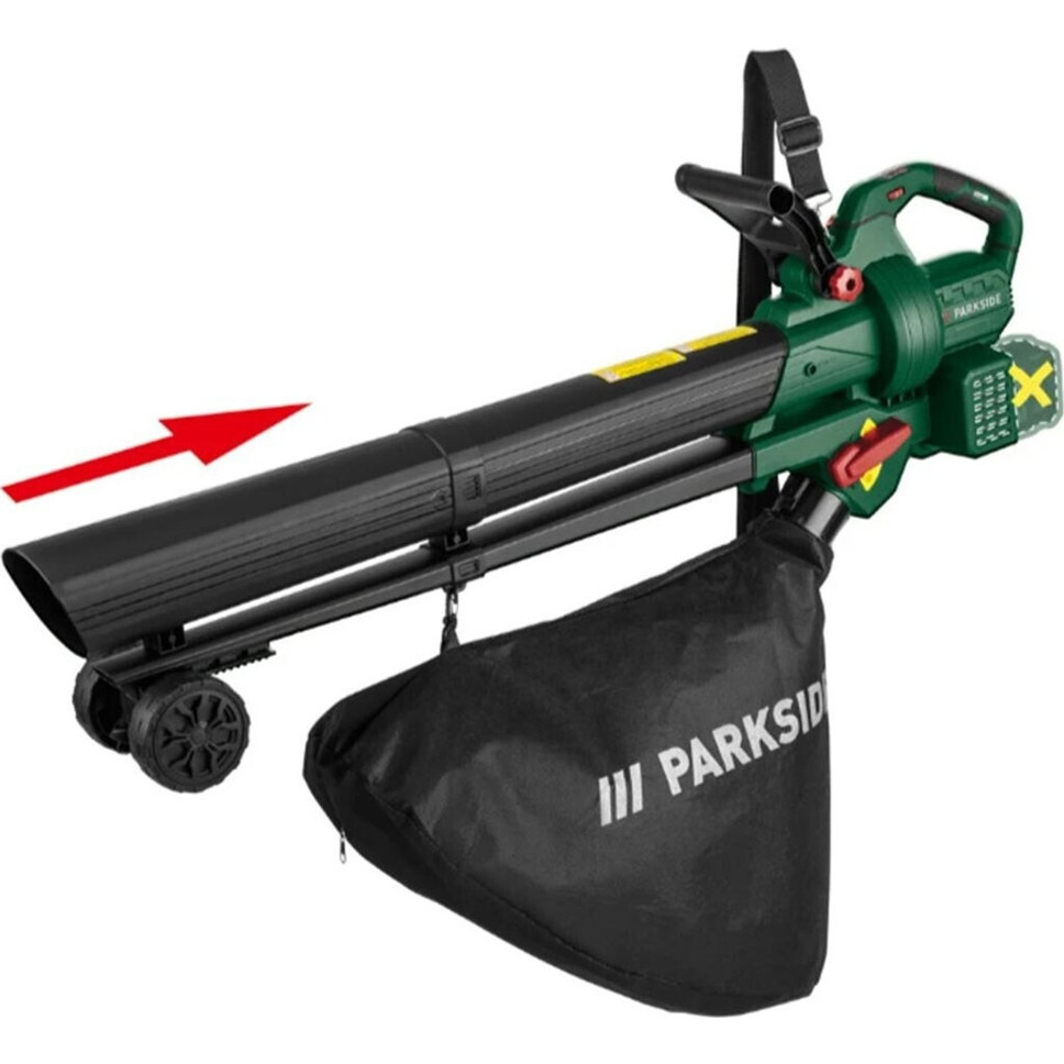 Parkside 40V PLSBA 40-Li A1 Laubsauger ohne Akku und Ladegerät Parkside 40V PLSBA 40-Li A1 Laubsauger ohne Akku und Ladegerät