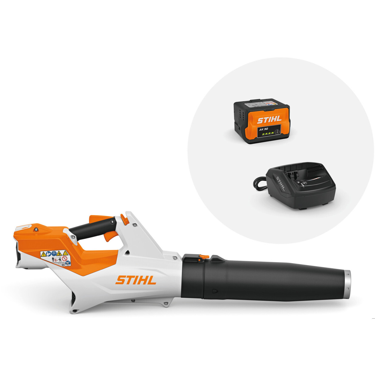 Stihl BGA 60 Laubsauger Set mit Akku AK 30 und Ladegerät AL101 Stihl BGA 60 Laubsauger Set mit Akku AK 30 und Ladegerät AL101