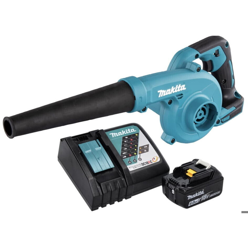 Makita DUB 185 RG1 Laubsauger Set mit 1 x 6Ah Akku und Ladegerät Makita DUB 185 RG1 Laubsauger Set mit 1 x 6Ah Akku und Ladegerät