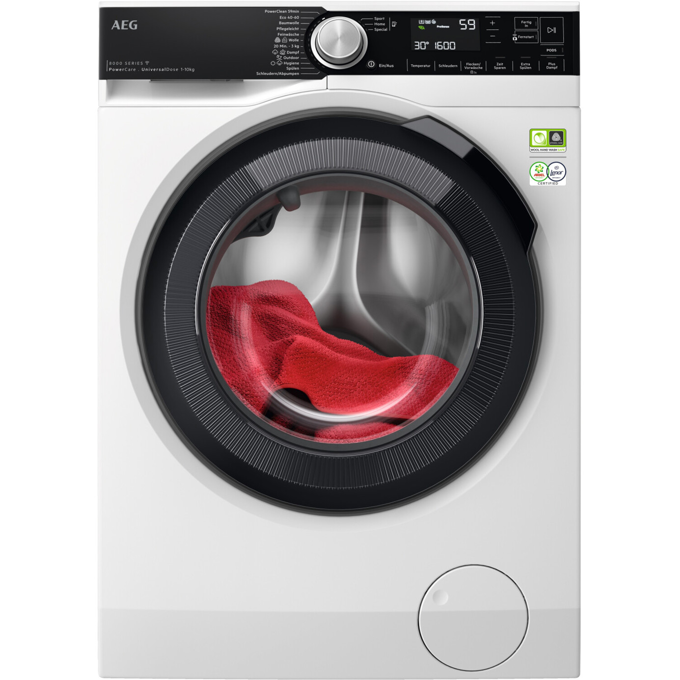AEG LR8E80600 Waschmaschine - Energieeffizienzklasse A+++