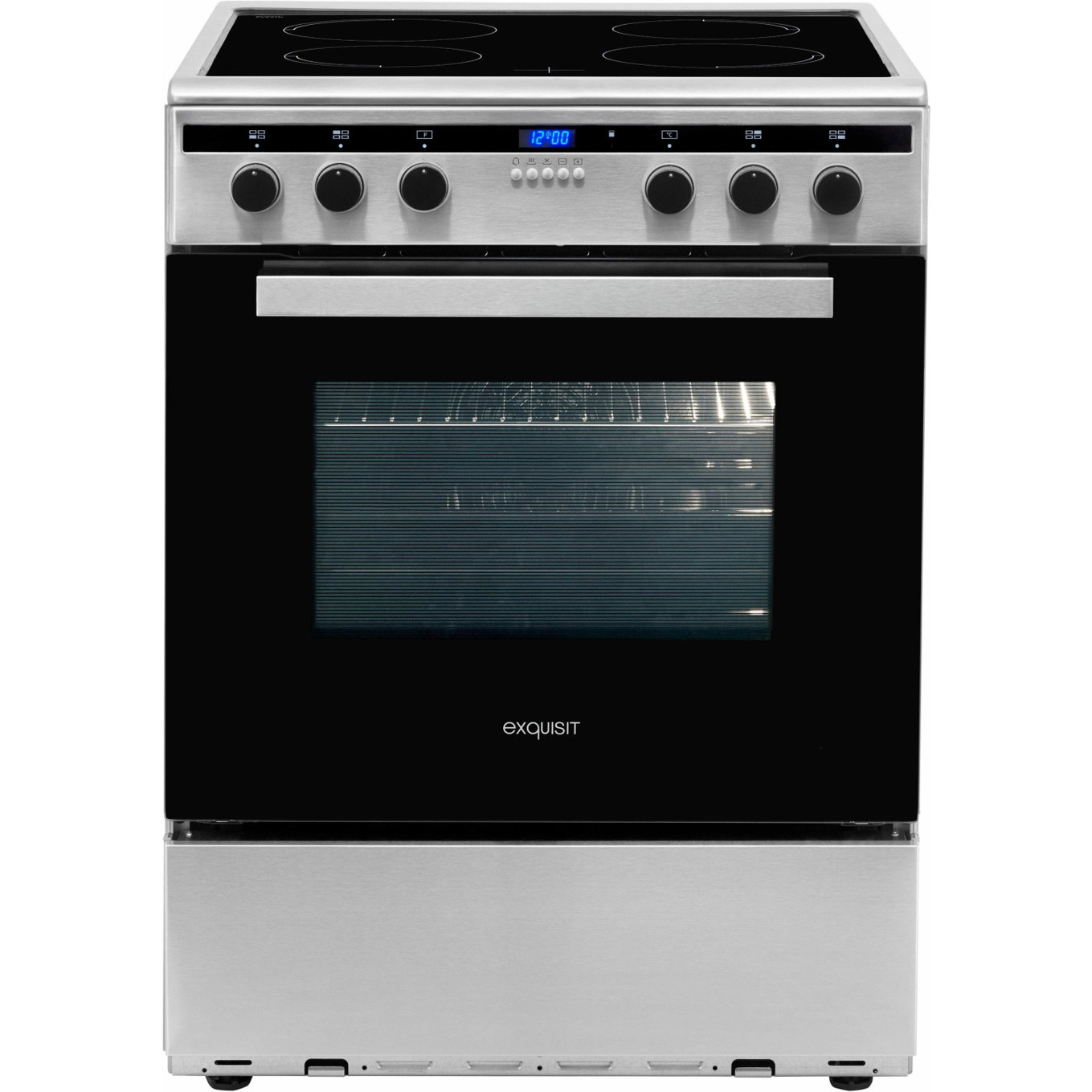 Exquisit EHI 60-3I Inox Einbauherd – Edles Design & Moderne Technologie