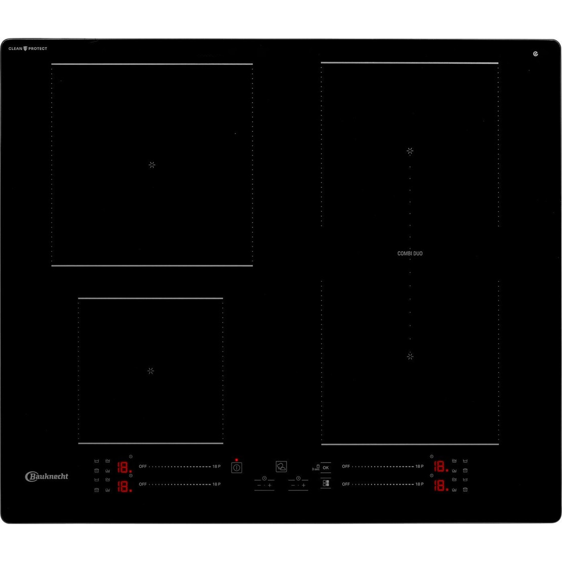Bauknecht BS3560BCPNE Induktionskochfeld