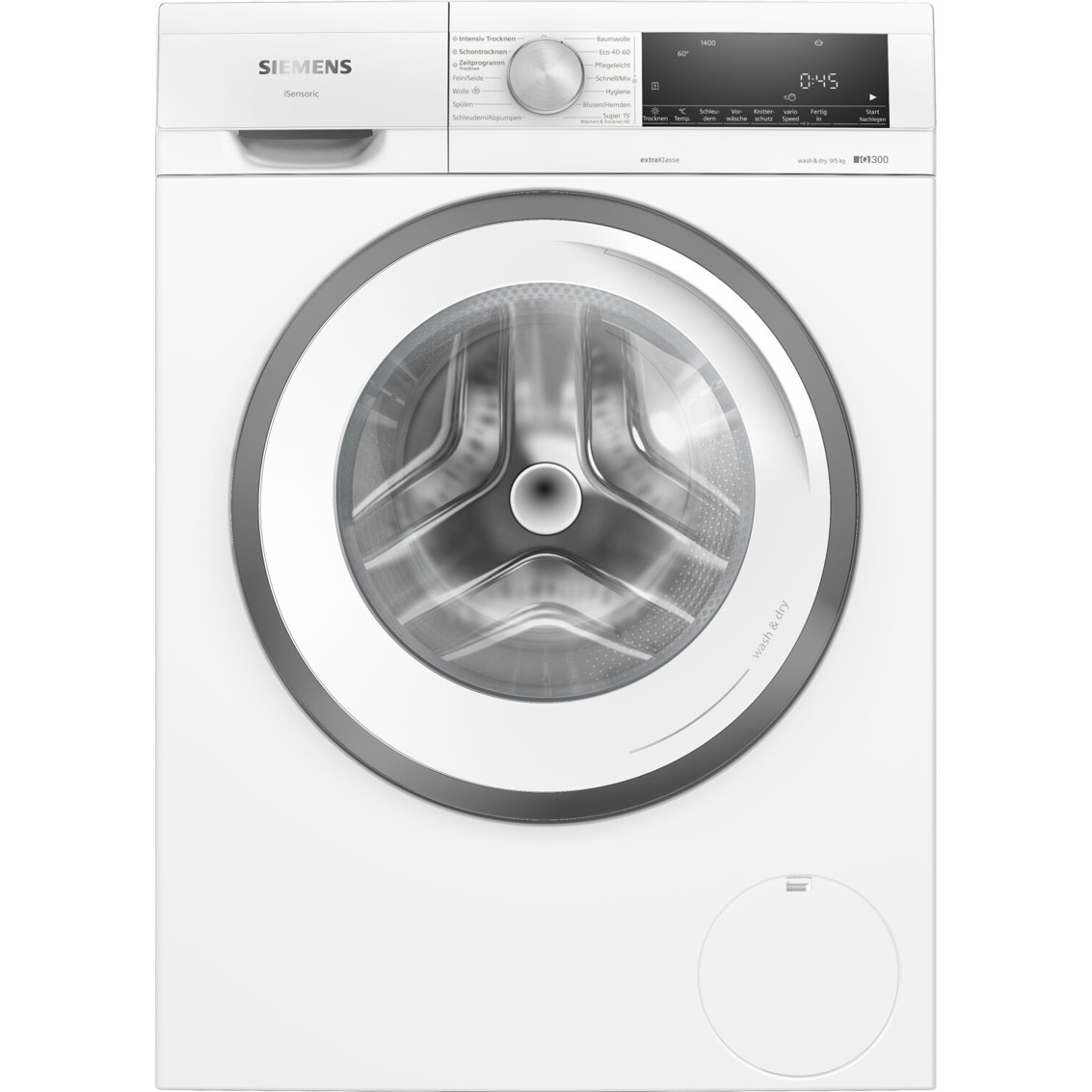 Siemens WN34A191 Waschtrockner - Effiziente 2-in-1 Lösung für Ihre Wäsche