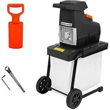 DELTAFOX Elektro Walzenhäcksler 2800W - Leistungsstarker Gartenhäcksler für effizientes Mulchen DELTAFOX Elektro Walzenhäcksler 2800W - Leistungsstarker Gartenhäcksler für effizientes Mulchen