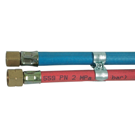 Komplett Montierter Autogenschlauch 6x9mm für Sauerstoff/Acetylen - 20 Meter Komplett Montierter Autogenschlauch 6x9mm für Sauerstoff/Acetylen - 20 Meter