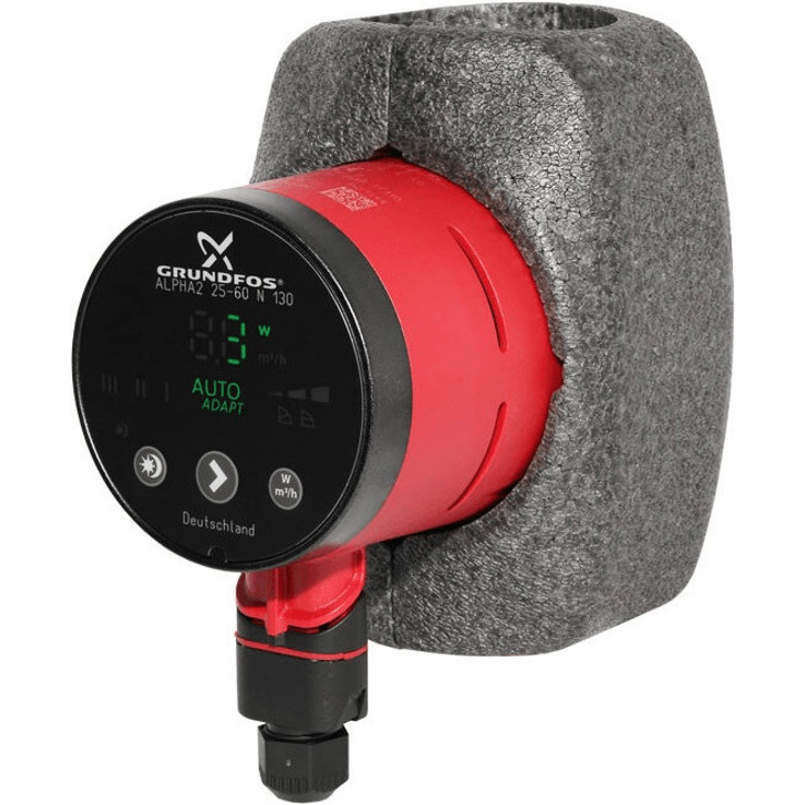 Grundfos Alpha2 25-60 N Heizungspumpe (130 mm) - Effiziente Wärmepumpenlösung Grundfos Alpha2 25-60 N Heizungspumpe (130 mm) - Effiziente Wärmepumpenlösung