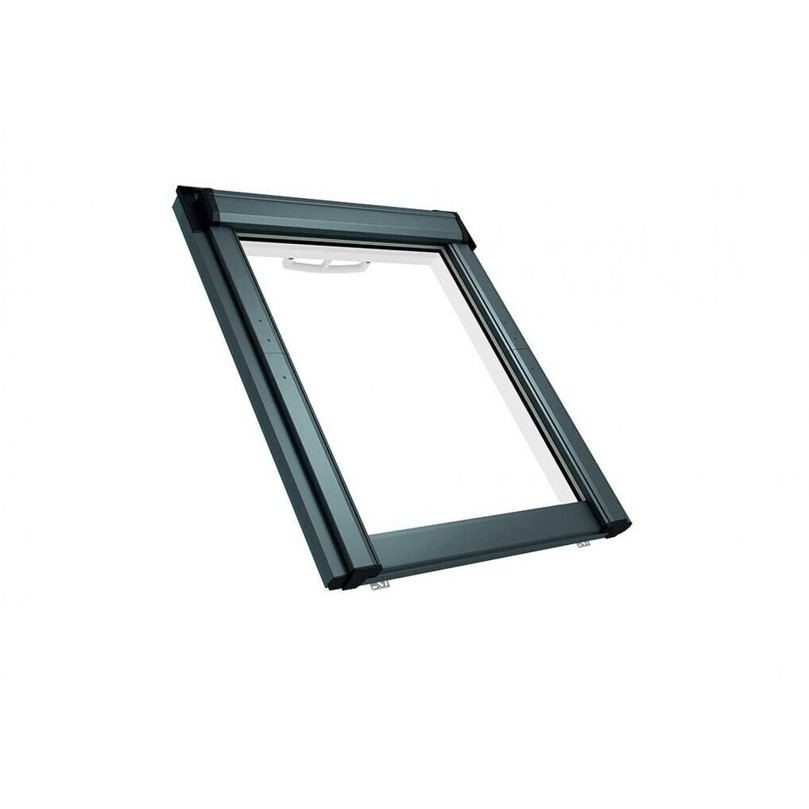 Roto Q4 K2C 2-fach Kunststoff-Fenster mit Aluminiumrahmen (78 x 118 cm) - Comfort Series