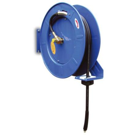 Schlauchaufroller mit offenem Gehäuse, 20m Schlauch für Druckluft und Wasser, 20bar, DN 12 Schlauchaufroller mit offenem Gehäuse, 20m Schlauch für Druckluft und Wasser, 20bar, DN 12