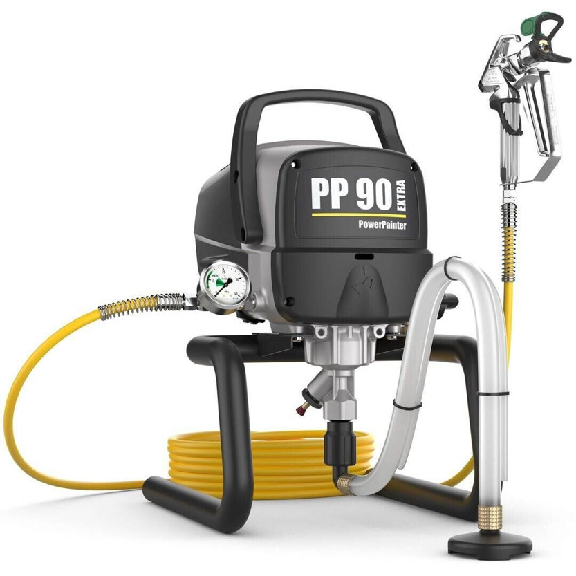 Wagner HEA PowerPainter 90 Extra Skid - Hochleistungs Spritzpistole für effizientes Sprühen Wagner HEA PowerPainter 90 Extra Skid - Hochleistungs Spritzpistole für effizientes Sprühen