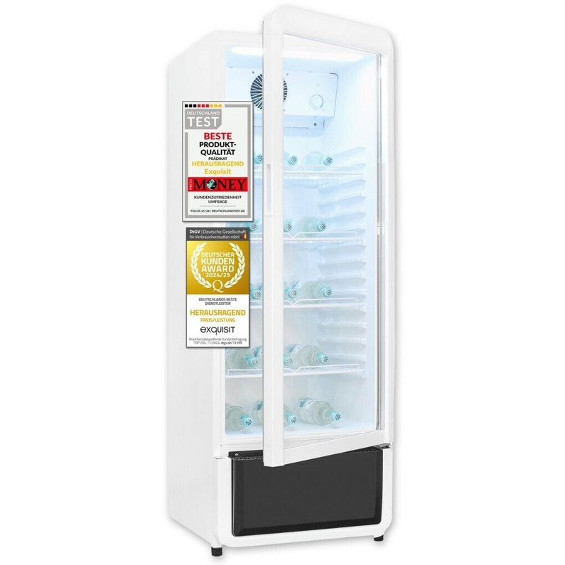 Exquisit GKS220-GT-430D Kühlgerät - Weiß