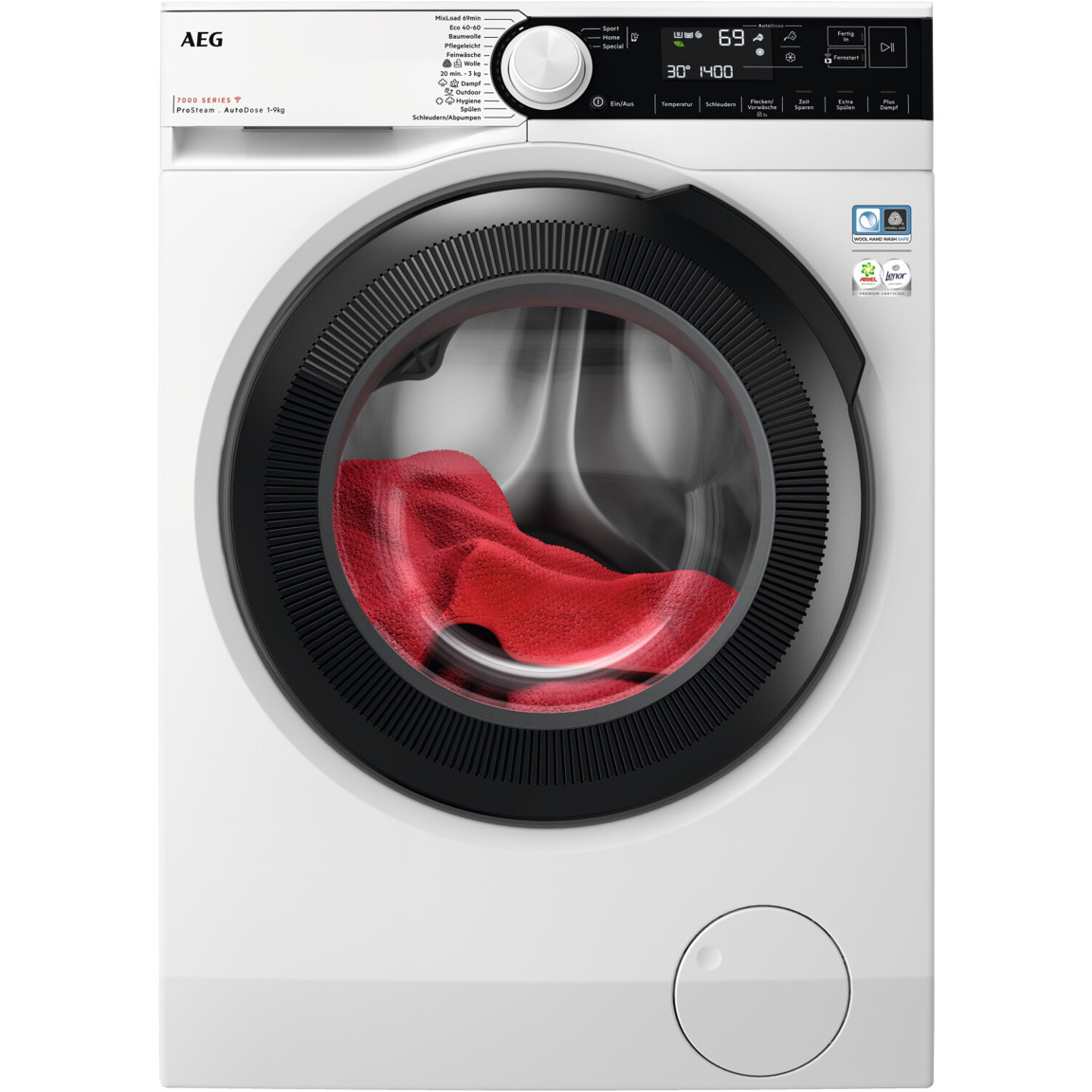 AEG LR7D70490 Waschmaschine - Energieeffiziente und Leistungsstarke Haushaltshilfe