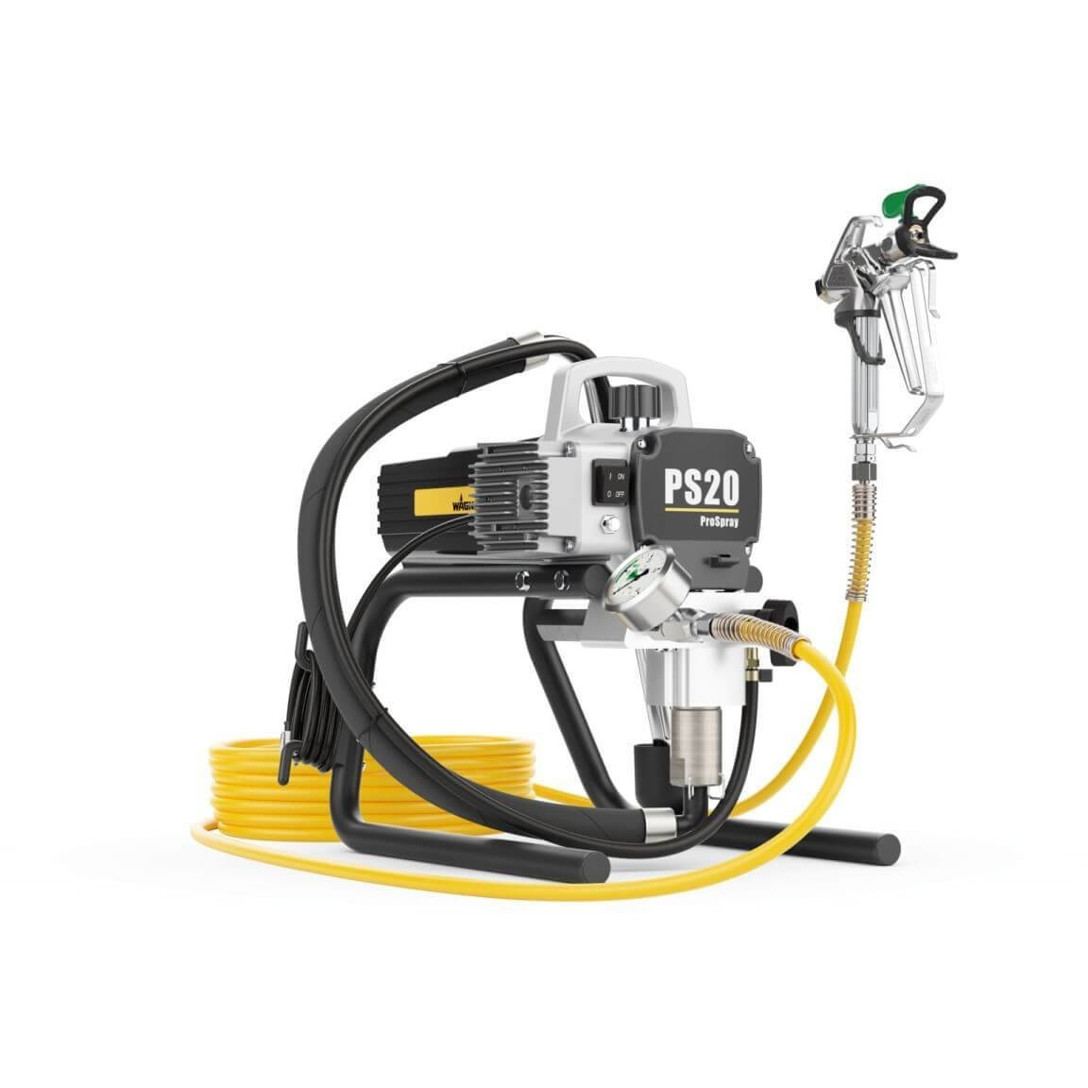 Wagner Prospray 20 Airless Farbsprühgerät - Effizientes Sprühsystem mit Kolbenpumpe Wagner Prospray 20 Airless Farbsprühgerät - Effizientes Sprühsystem mit Kolbenpumpe
