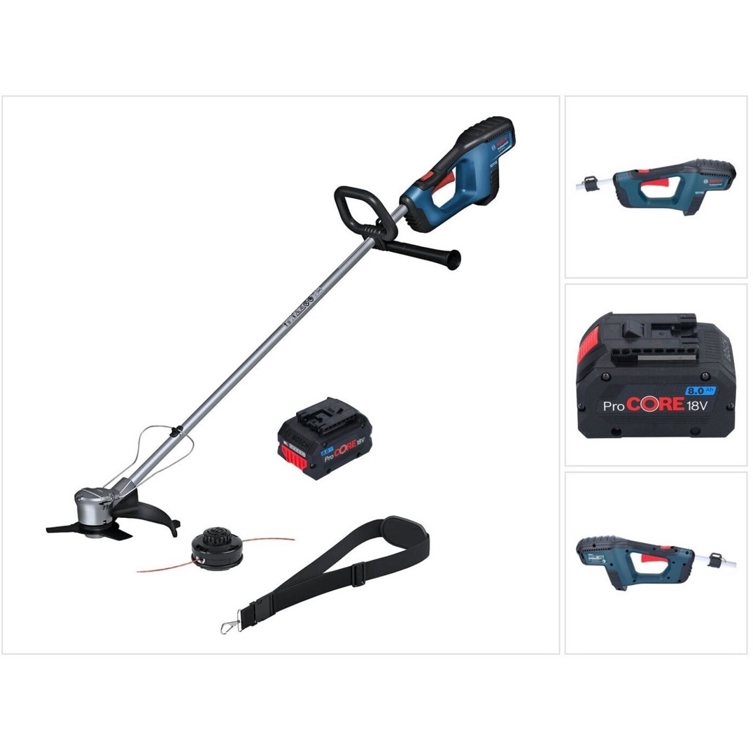 Bosch GFR 18V-23 Professional Motorsense mit 1x ProCORE Akku 8,0 Ah (ohne Ladegerät)