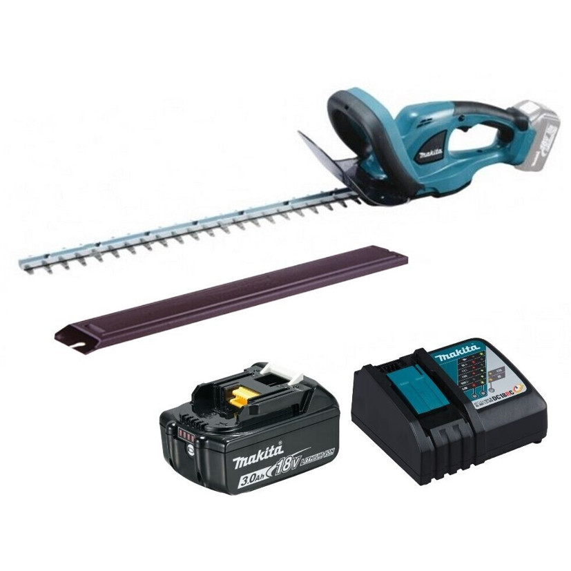 Makita DUH523 RF Heckenschneider Set - inkl. 1x Akku BL 1830B & Ladegerät DC18 RC