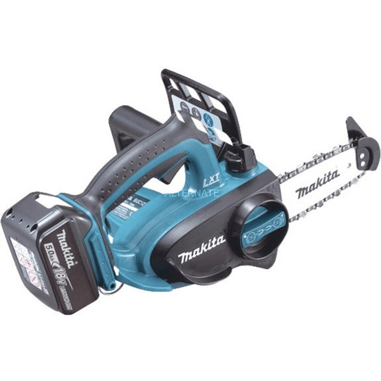 Makita DUC122 RTE 2x 5Ah Akku Kettensäge mit Ladegerät & Koffer