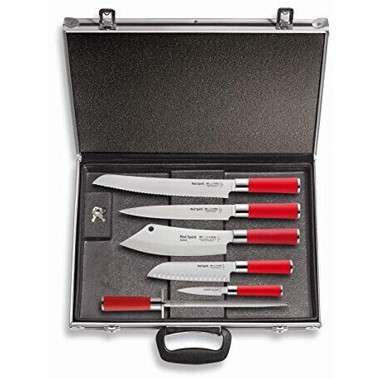 Friedr. Dick Red Spirit Messerset - Premium Küchenmesser Friedr. Dick Red Spirit Messerset - Premium Küchenmesser