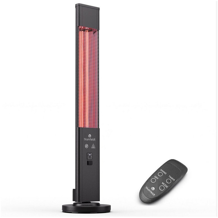 Blumfeldt Heat Guru Plus 3000 - Effiziente Außenheizung für Komfort im Freien