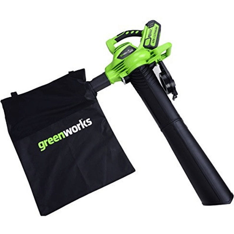 Greenworks GD40BV Laubsauger – Ohne Akku & Ladegerät Greenworks GD40BV Laubsauger – Ohne Akku & Ladegerät