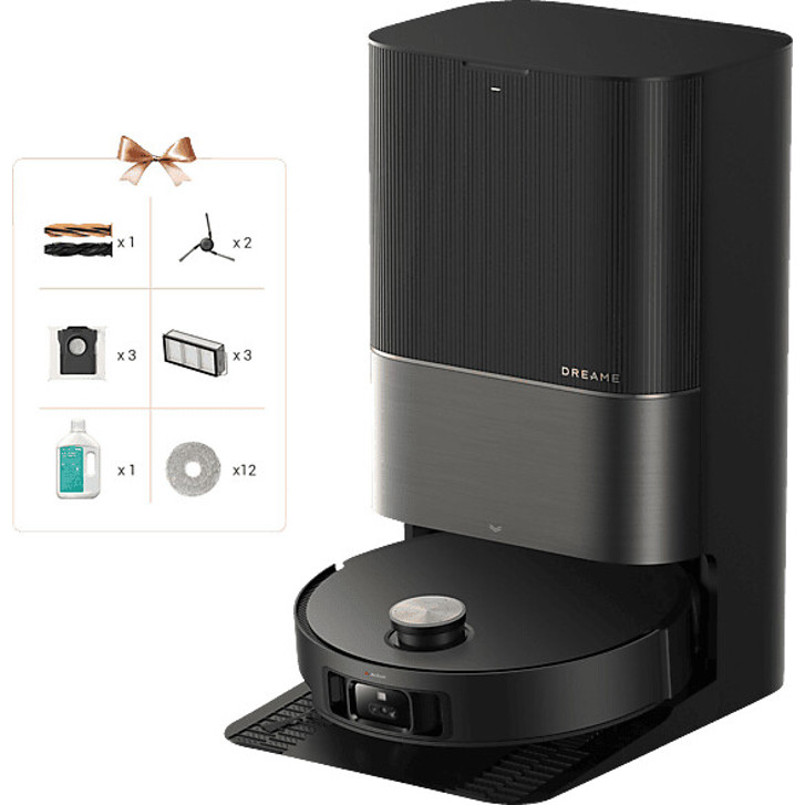 Dreame X50 Ultra - Kompakter Saugroboter in Schwarz