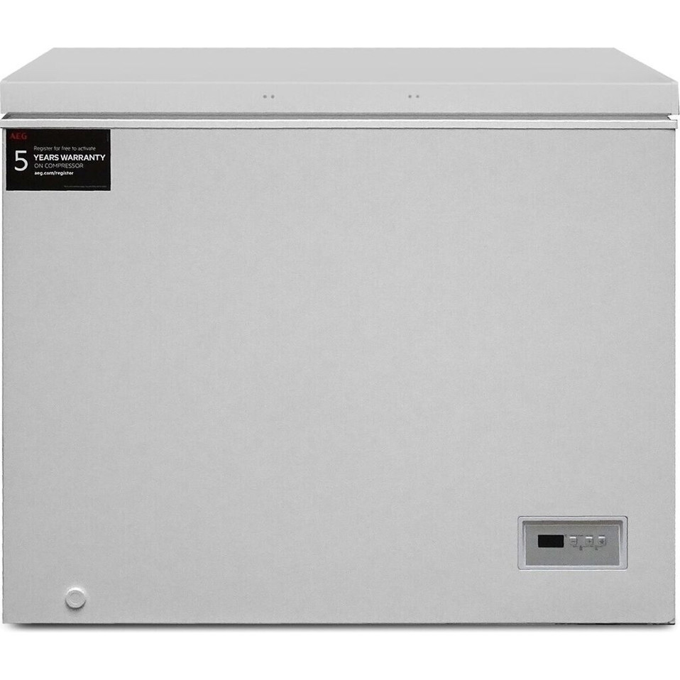 AEG AHB526D1LW Gefriertruhe - Energieeffiziente Tiefkühltruhe mit Großem Volumen