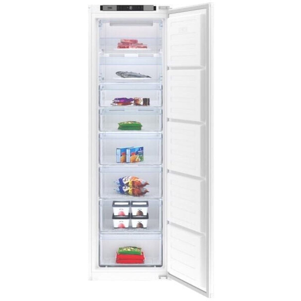 Beko Gefrierschrank BFNA247E40SN - Energieeffizienzklasse A+