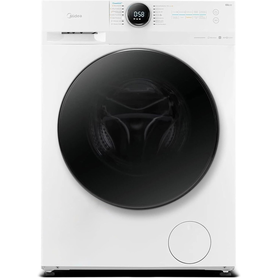 Midea MF200D86WB 14DAS Waschtrockner - All-in-One Lösung für Ihre Wäsche Midea MF200D86WB 14DAS Waschtrockner - All-in-One Lösung für Ihre Wäsche
