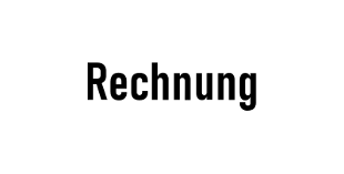 Rechnung Rechnung