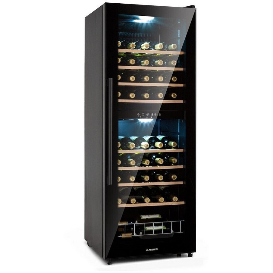 Klarstein Barossa 54 Weinkühlschrank - Eleganter Weinlagerschrank mit Energieeffizienz