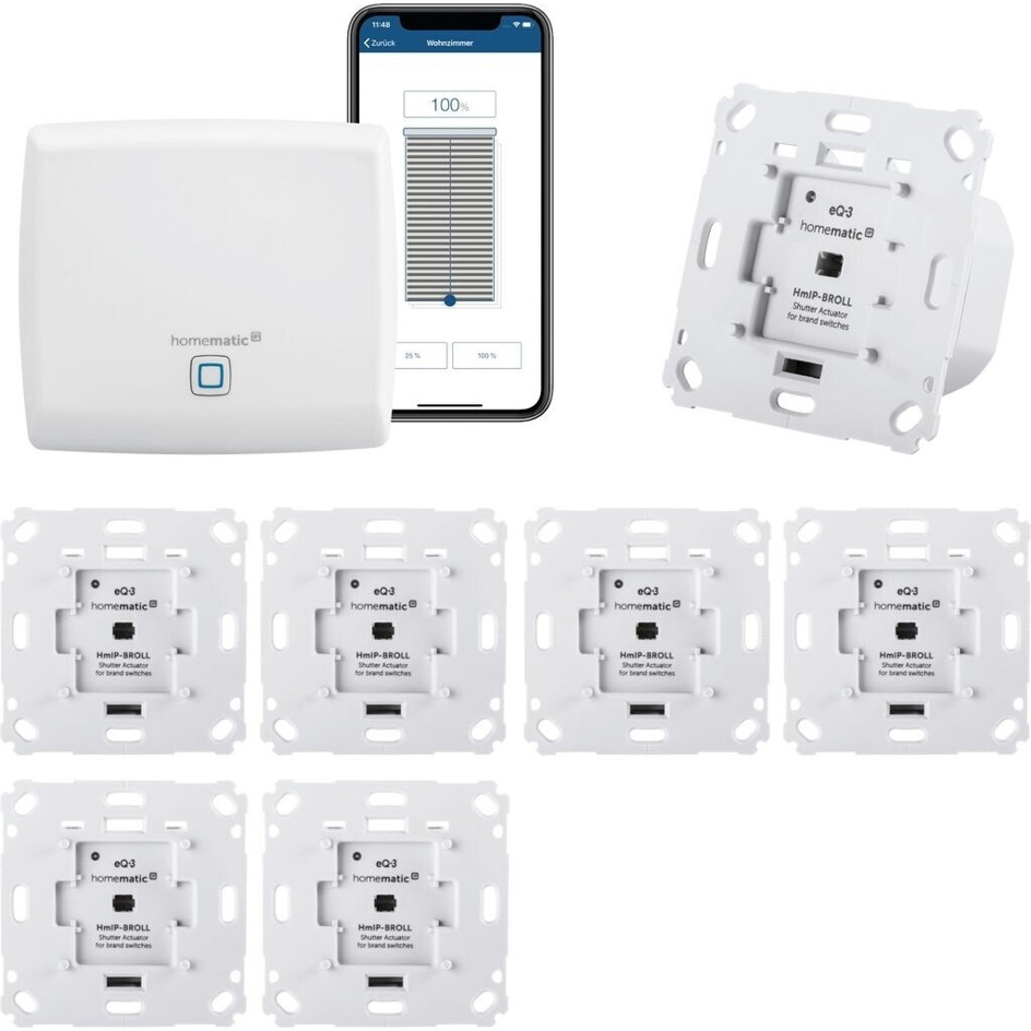 Homematic IP Access Point Set 244210D - Rollläden (7er Set)