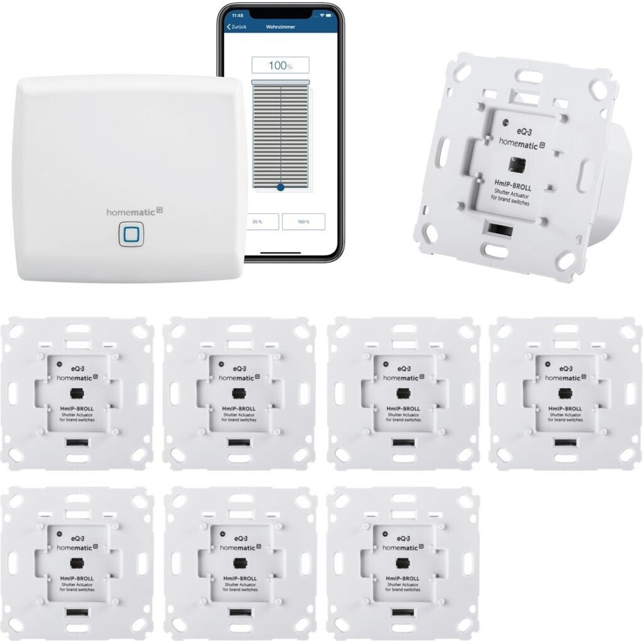 Homematic IP Access Point 244210E Set - Ideal für Rollläden