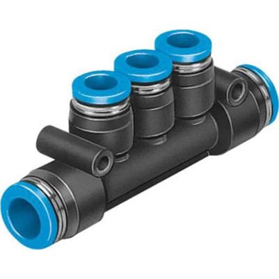 Ventilverteiler 1x 10mm + 4x 8mm | RoHS-kompatibel | Einsteckmontage