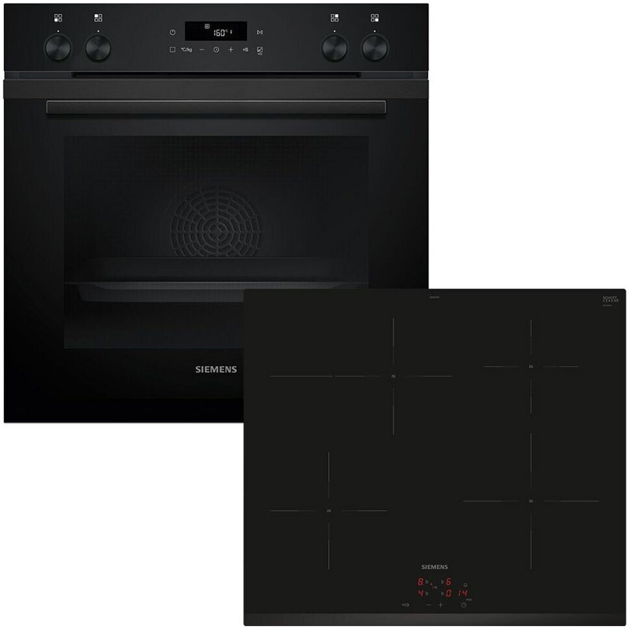Siemens PQ212IAAB Herd-Set (HE271ABB4 + EI631CFB1E)