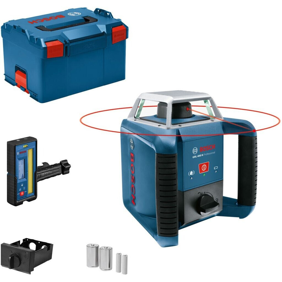 Bosch GRL 400 H Bau-Laser Set mit LR 45 und L-BOXX 238 (0601061805)