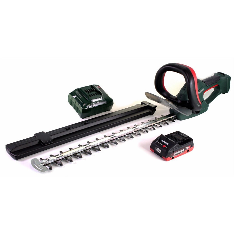 Metabo AHS 18-55 V Akku-Heckenschneider mit 1x 4Ah Akku & Ladegerät Metabo AHS 18-55 V Akku-Heckenschneider mit 1x 4Ah Akku & Ladegerät