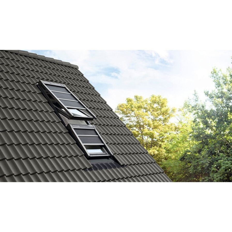 Velux Solar Hitzeschutz-Markise Verdunkelung SSS | 94x140 cm (PK08) - Solar - Effektiver Sonnenschutz für Ihre Räume
