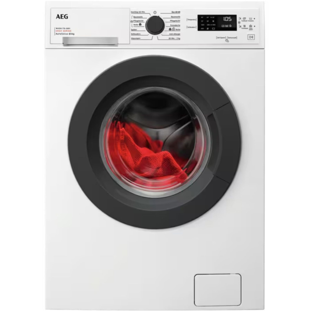 AEG LWK6F50680 Waschtrockner - Energieeffizienter 2-in-1 Wasch- und Trockenautomat