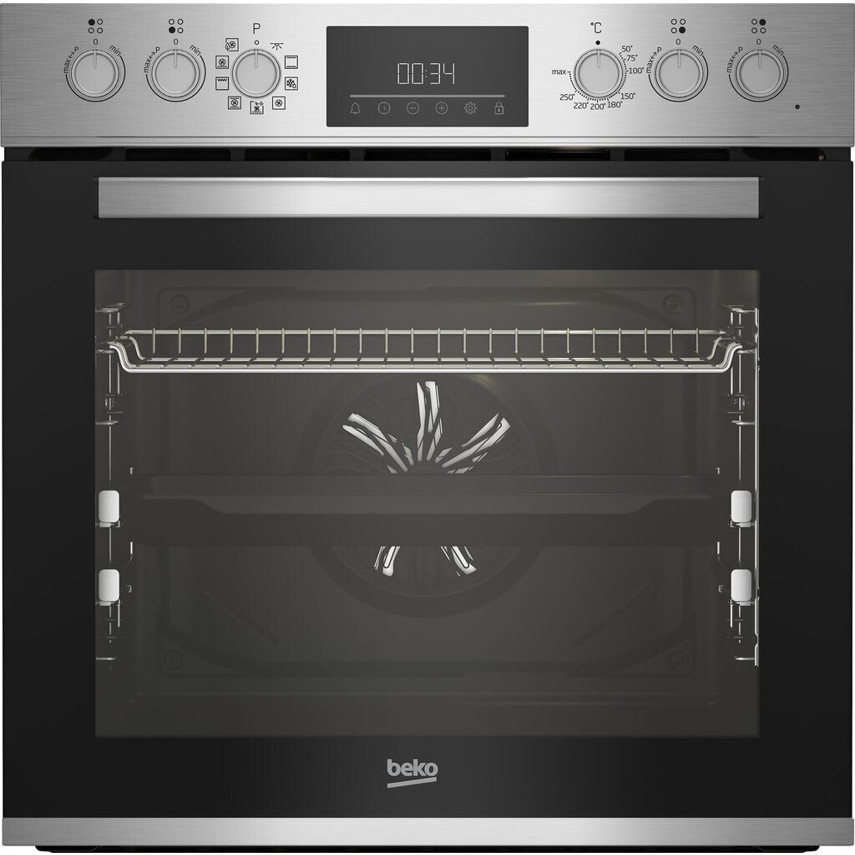Beko BBUM12341XE Einbauherd mit Edelstahl-Design Beko BBUM12341XE Einbauherd mit Edelstahl-Design