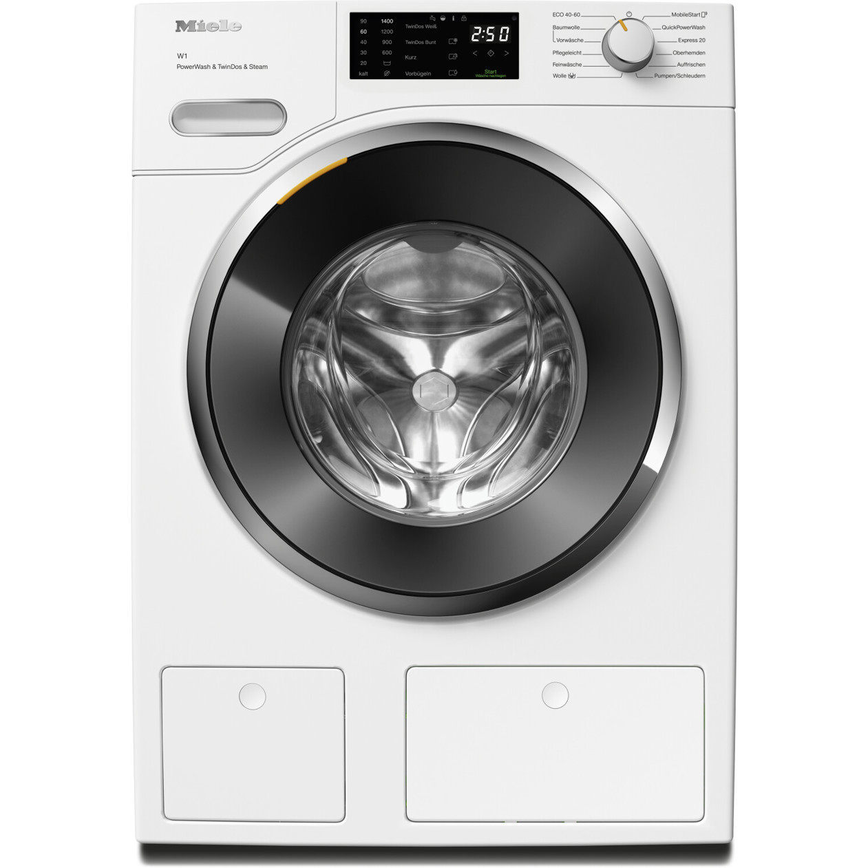 Miele WWG 880 WCS Waschmaschine - Premium Frontlader mit WLAN und energieeffizienter Technologie