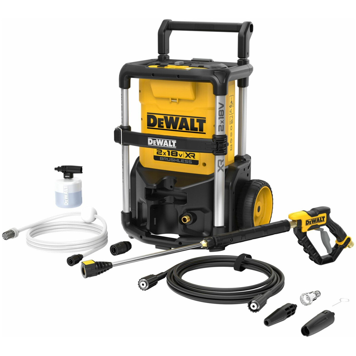 DeWalt Hochdruckreiniger DCMPW1600N-XJ - 1600W Leistung für kraftvolle Reinigung