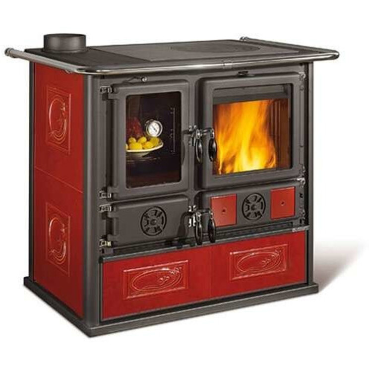 La Nordica Rosa Reverse Sinistra - Küchenofen Liberty Bordeaux