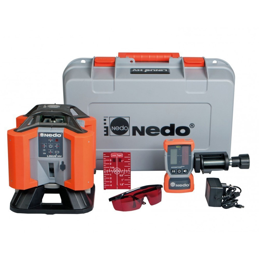 Nedo Linus 1 HV - Präziser Baulaser für professionelle Anwendungen