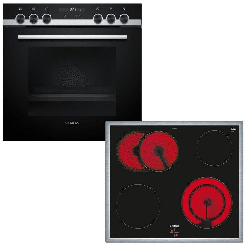 Siemens EQ521KB11 Kombi-Set: HE517BBS3 Herd & EA64RGNA1E Backofen Siemens EQ521KB11 Kombi-Set: HE517BBS3 Herd & EA64RGNA1E Backofen
