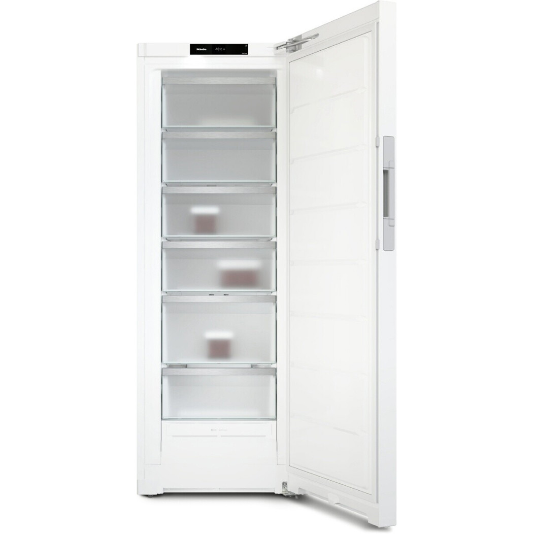 Miele FN 4844 WS Gefrierschrank - Energieeffizienzklasse F, 210 Liter, Edelstahldesign