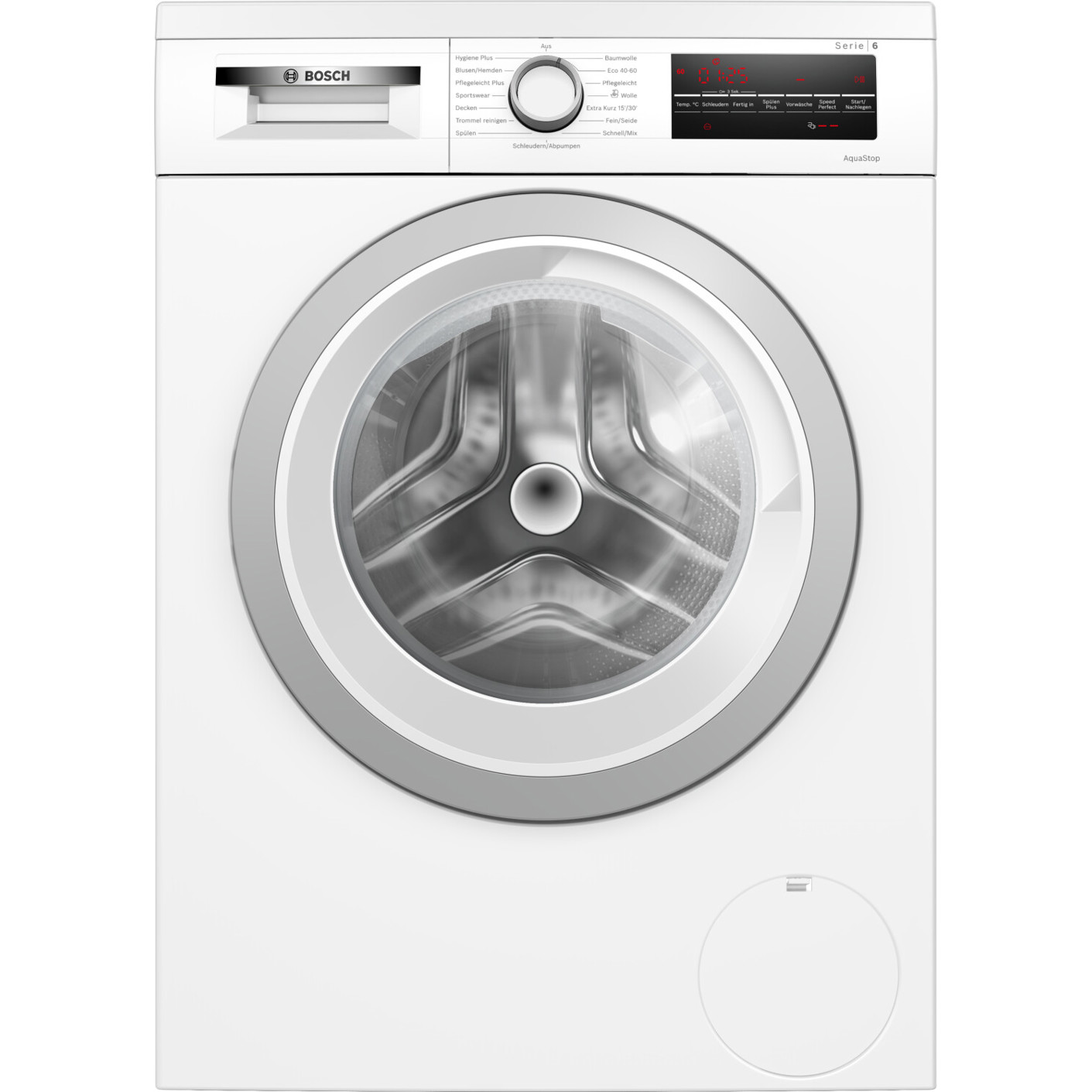 Bosch WUU28T42 - Frontlader Waschmaschine mit 8 kg Fassungsvermögen und EcoSilence Motor