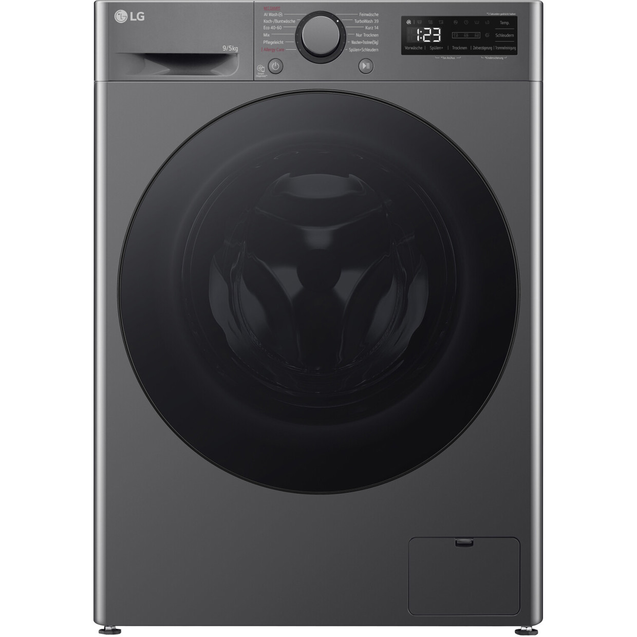 LG V5WD95SLIMB Waschtrockner - Effizient & Kompakt