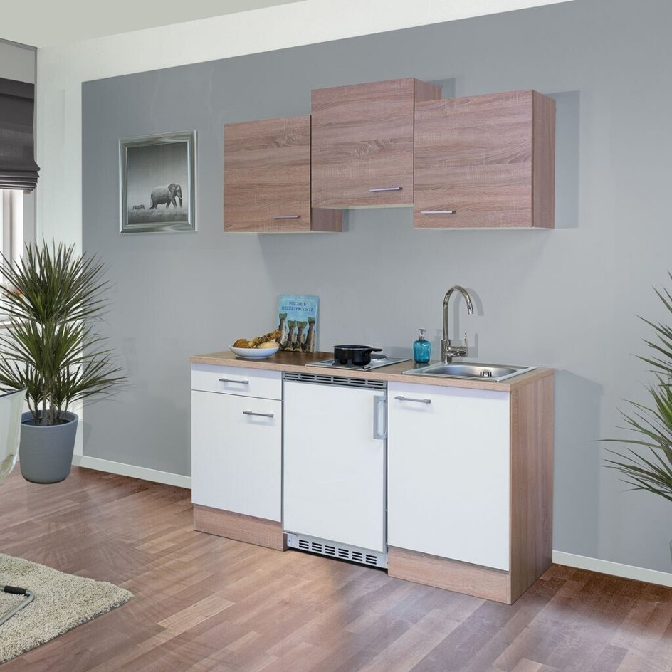 Flex-Well Kompaktküche Samoa 150 cm - Singleküche