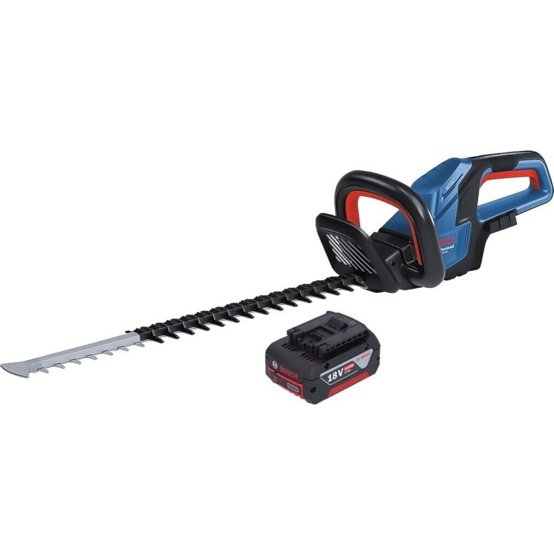 Bosch GHE 18V-50 Professional Heckenschneider - 1x 4Ah Batterie (ohne Ladegerät) Bosch GHE 18V-50 Professional Heckenschneider - 1x 4Ah Batterie (ohne Ladegerät)