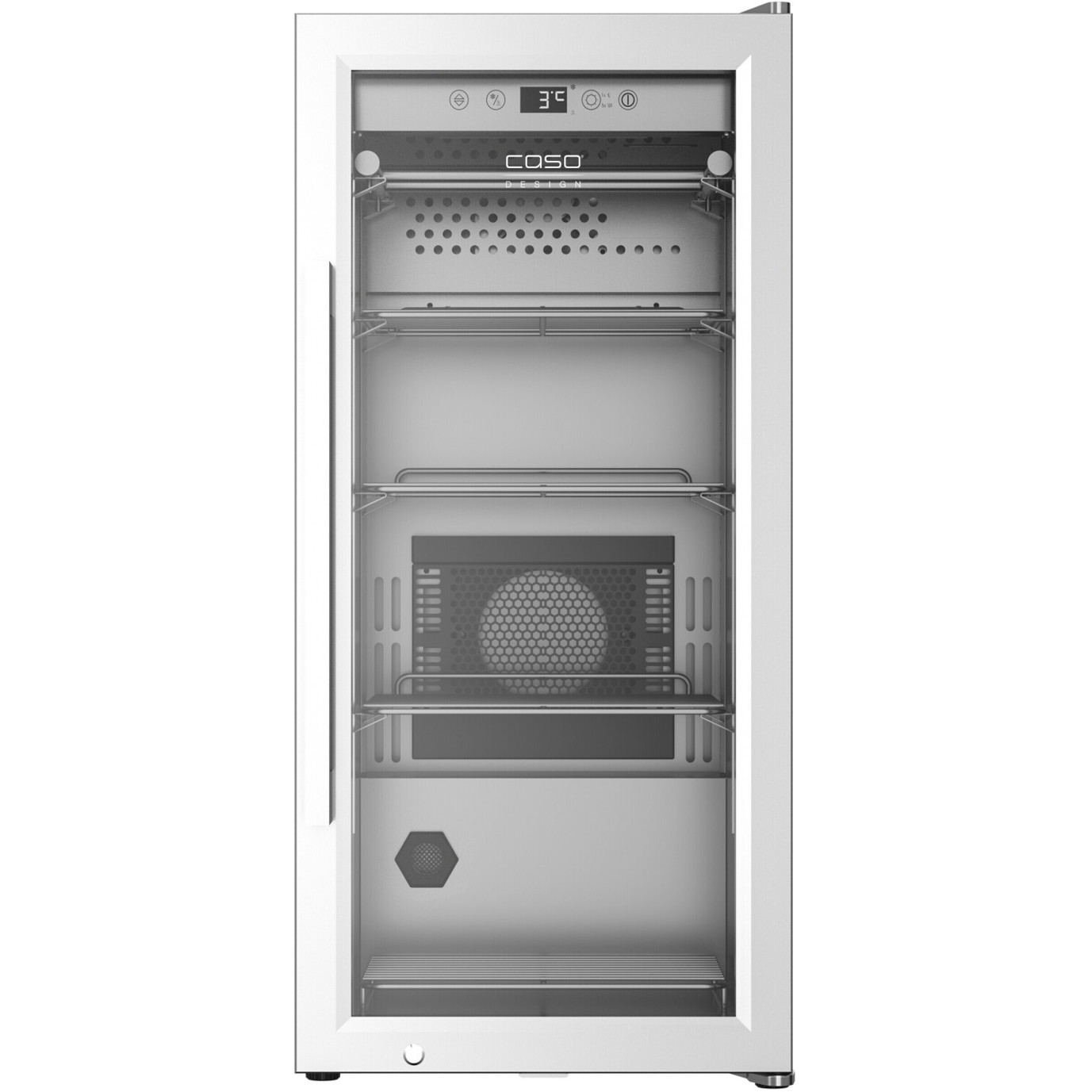 Caso DryAged Master 63 - Professioneller Reifeschrank für Fleischliebhaber
