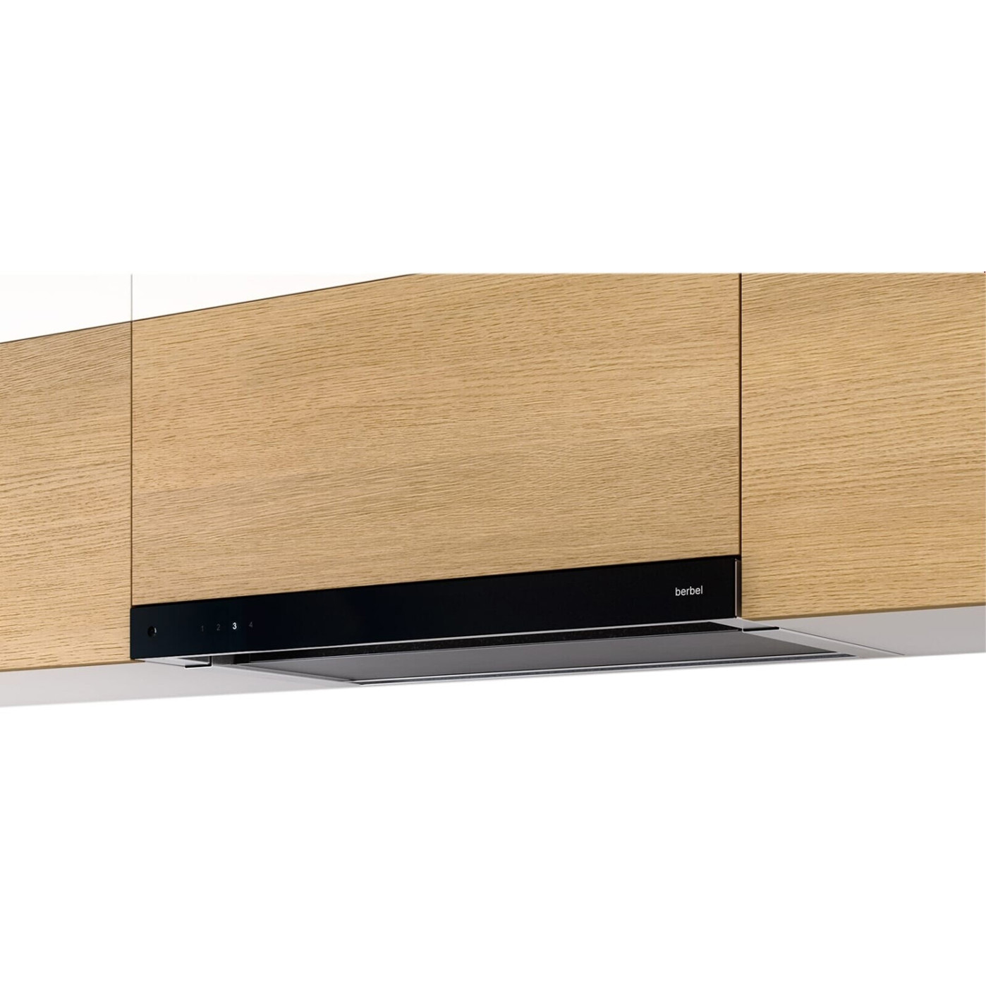 Berbel BEH 60 Glassline Dunstabzugshaube - Schwarz - 1070094